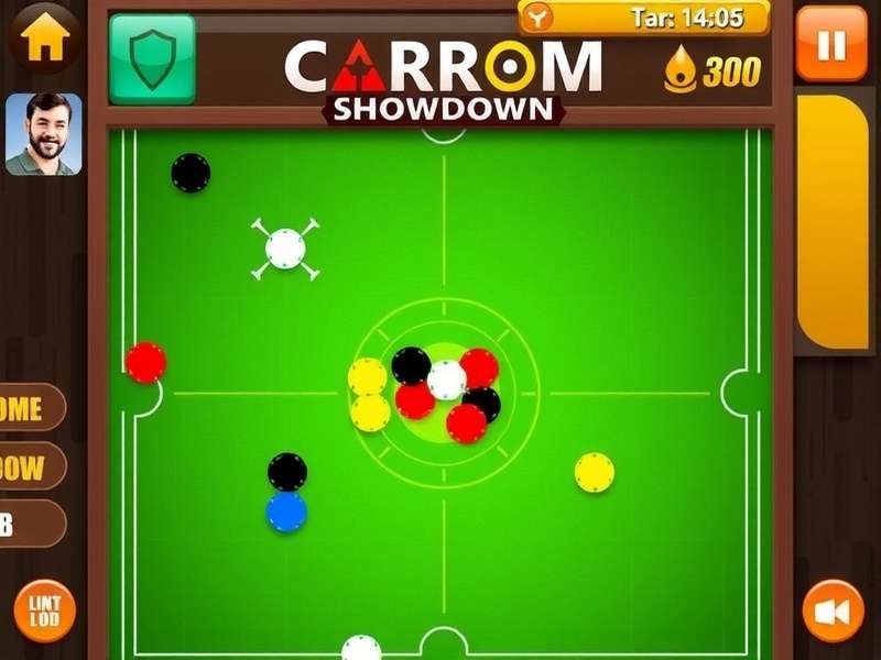 Carrom Ultimate Showdown Game Screenshot